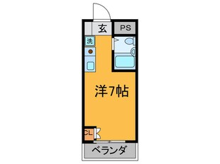 ドゥエルミヤザキの物件間取画像